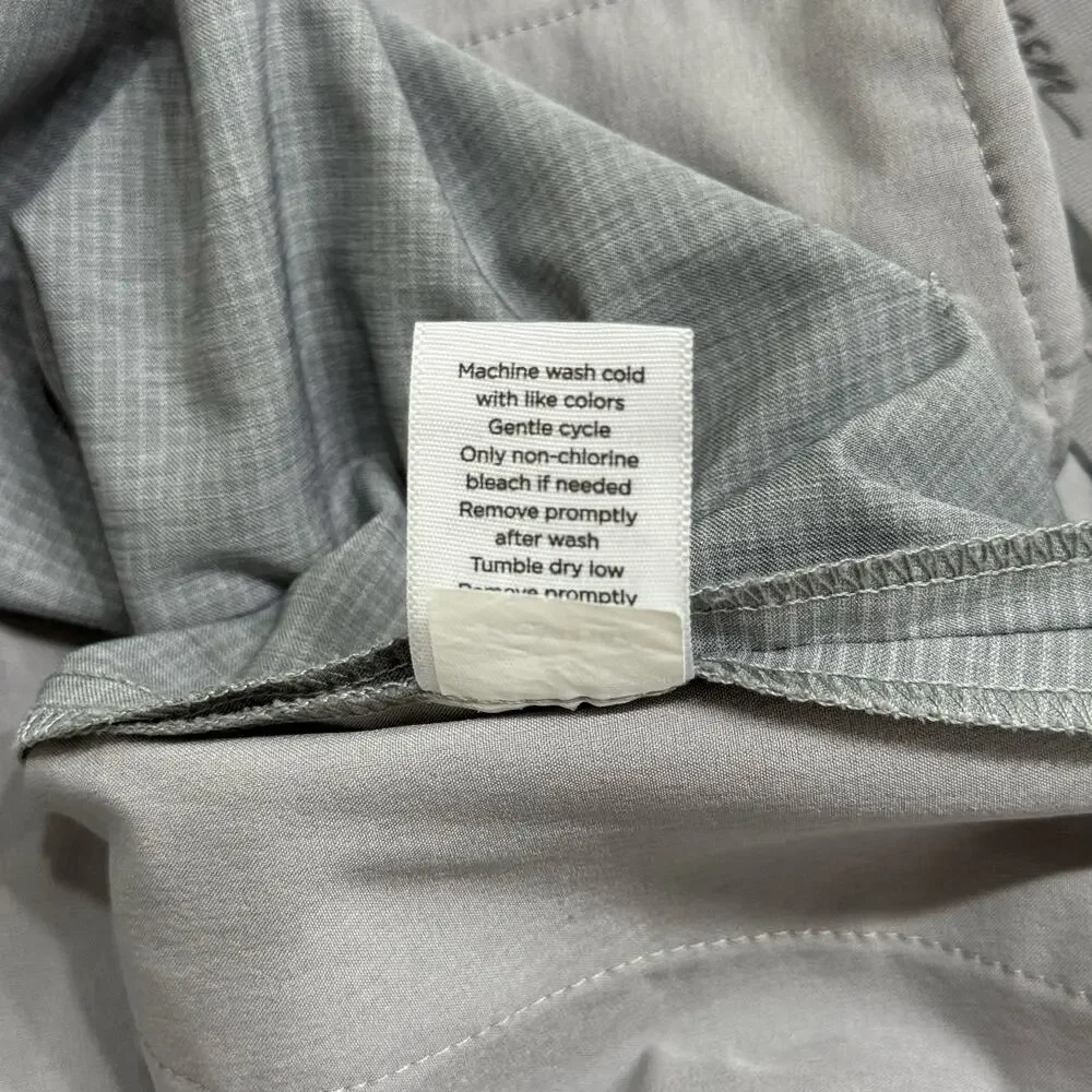 Walter Hagen 11 Men’s Gray Stripe Cocktail Golf Shorts Size 36
